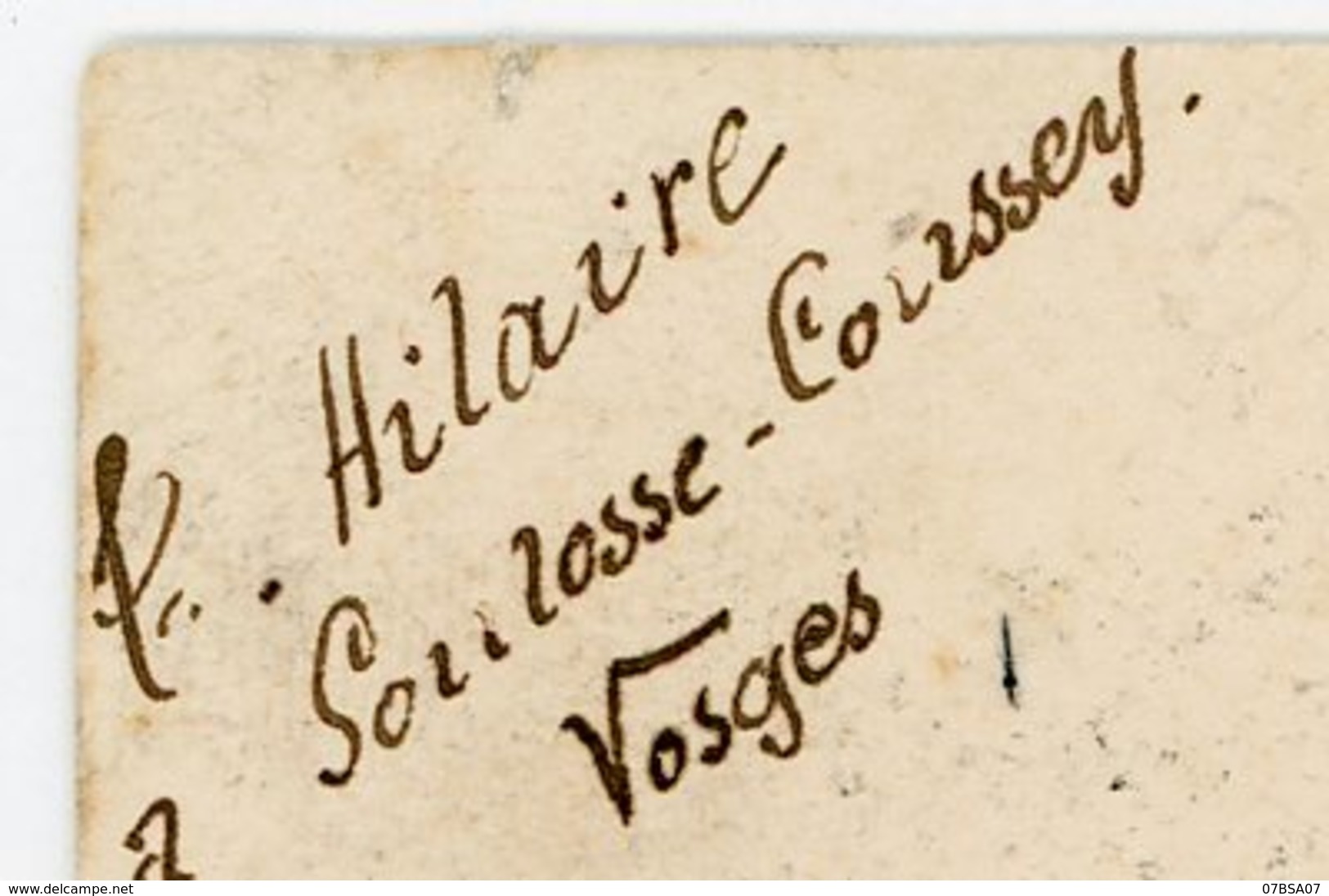 VOSGES CP 1903 NEUFCHATEAU T84 BOITE RURALE C = SOULOSSE COUSSEY ( SOULOSSE SOUS ST ELOPHE ) - 1877-1920: Période Semi Moderne