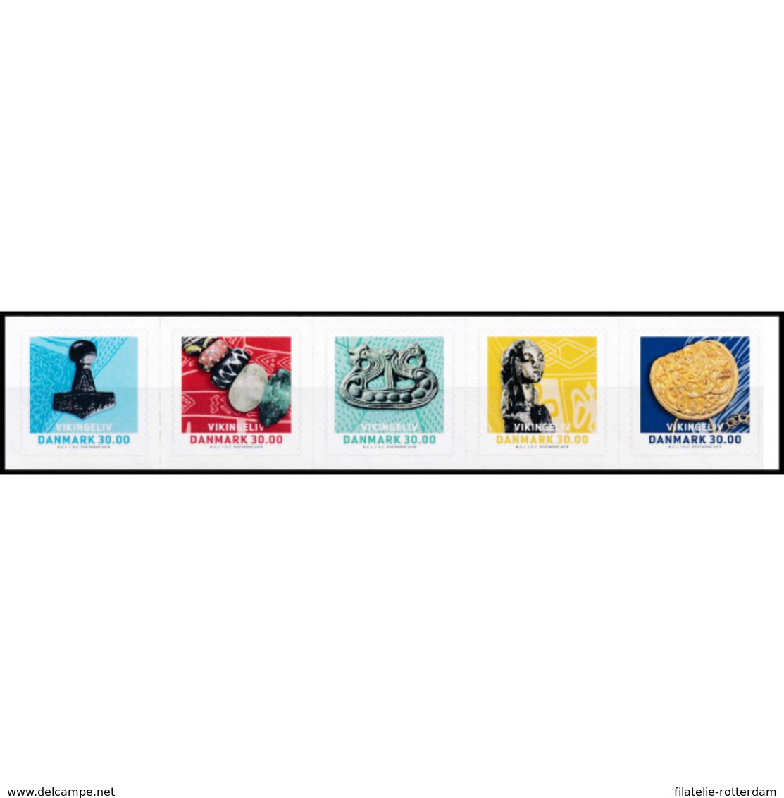 Denemarken / Denmark - Postfris/MNH - Complete Set Vikingcultuur 2019 - Ongebruikt