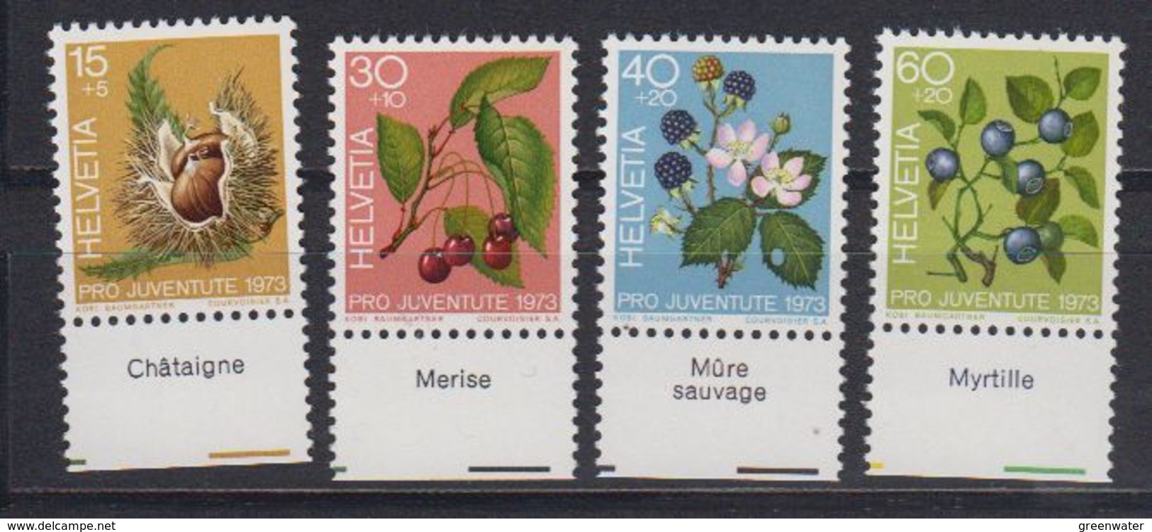 Switzerland 1973 Pro Juventute 4v (+margin) ** Mnh (43195C) - Ongebruikt