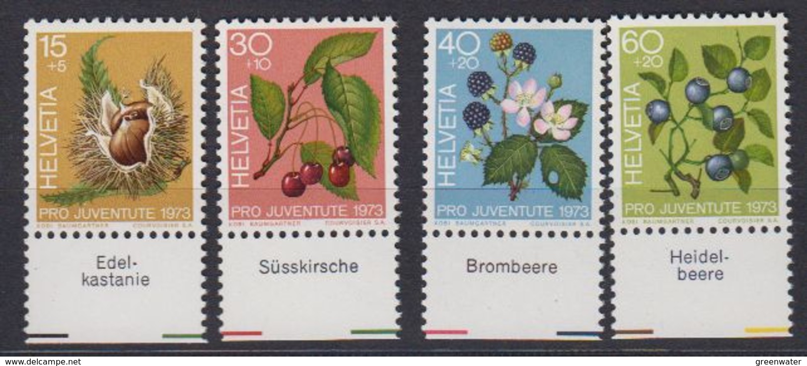 Switzerland 1973 Pro Juventute 4v (+margin) ** Mnh (43195D) - Ongebruikt