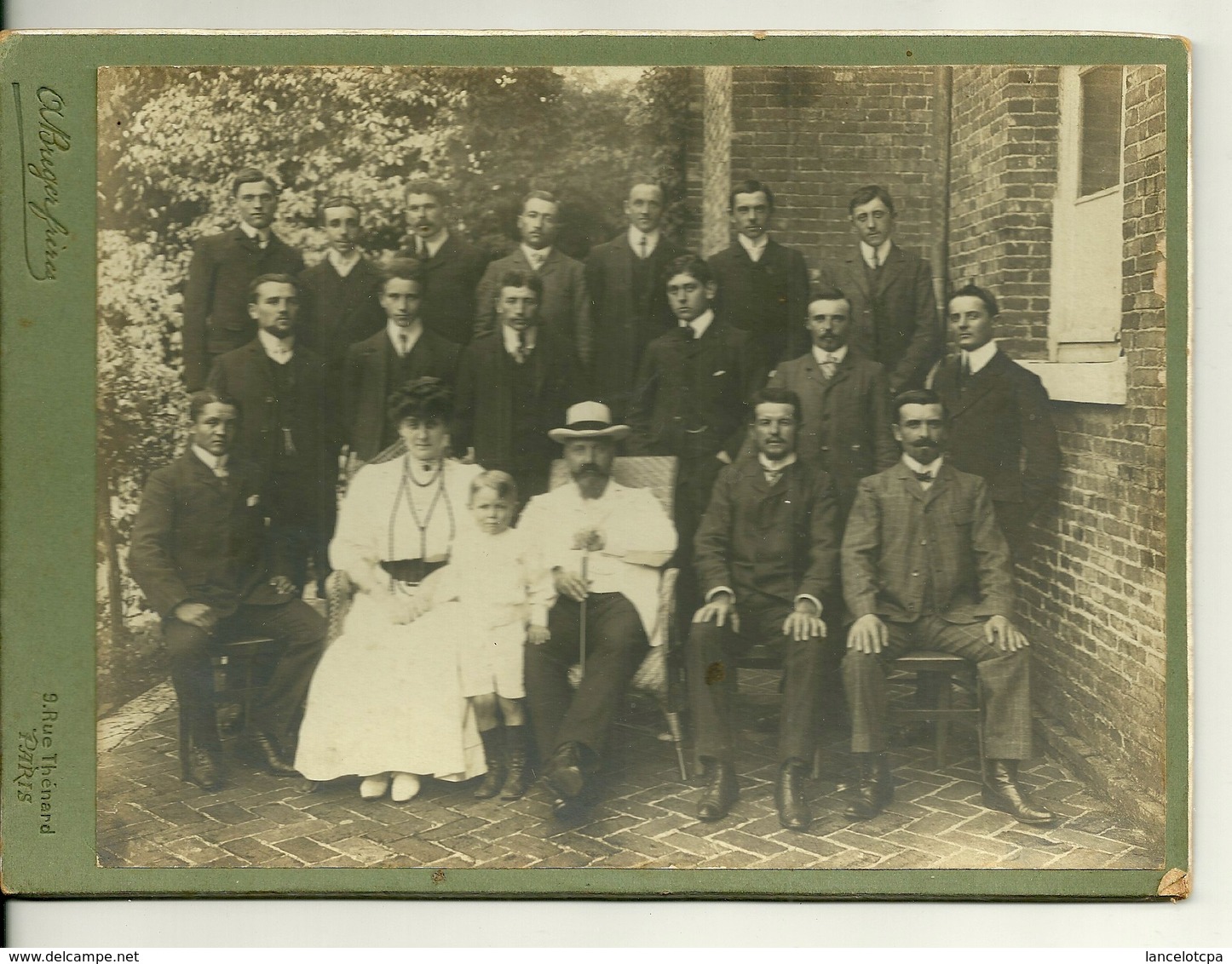 PHOTO 18X13 A. BREGER FRERES / FAMILLE BOURGEOISE - Old (before 1900)