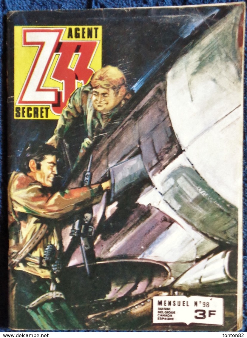 Agent Secret Z33 - Mensuel - N ° 90 - Éditions Impéria - ( 1980 ) . - Rapaces