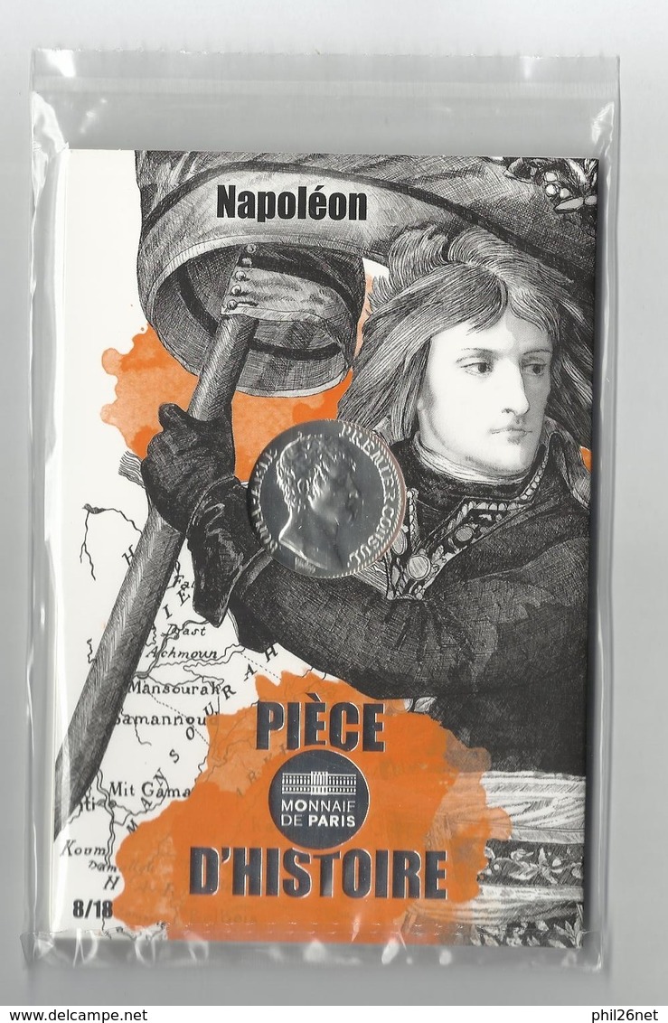 Pièce  Argent Monnaie De Paris Napoléon Bonaparte Premier Consul...Franc Germinal  Neuve Parfaite Encore Sous Blister TB - Napoleon