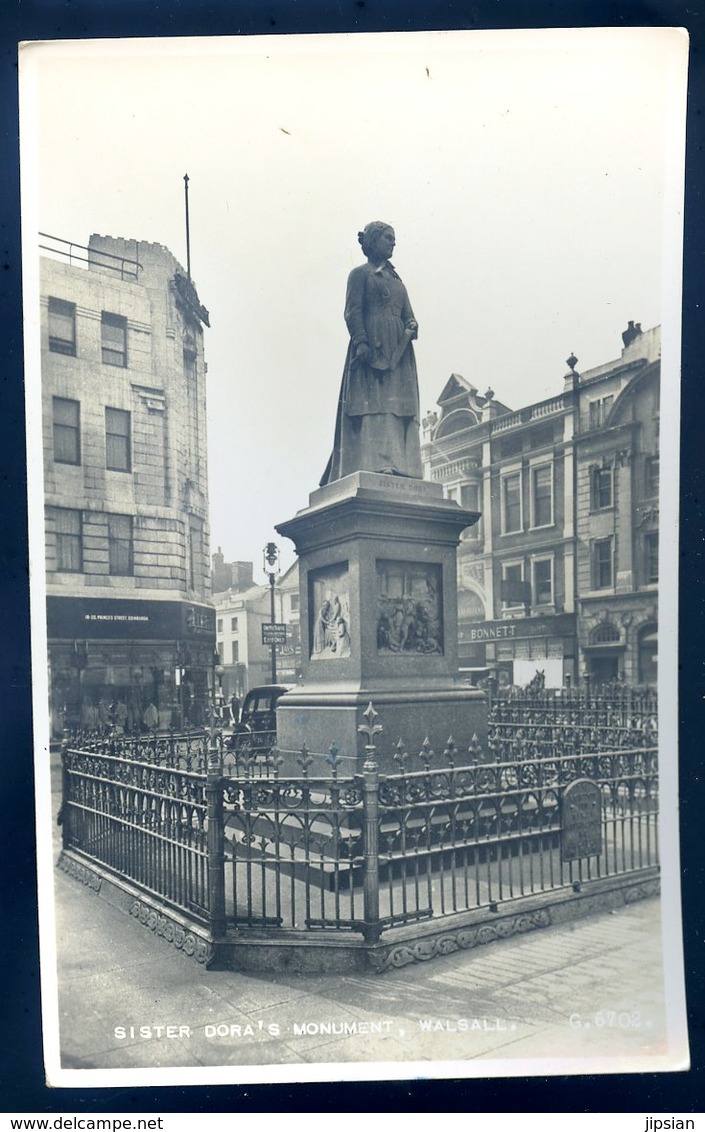 Cpa Angleterre Walsall Sister Dora's Monument   JM8 - Andere & Zonder Classificatie