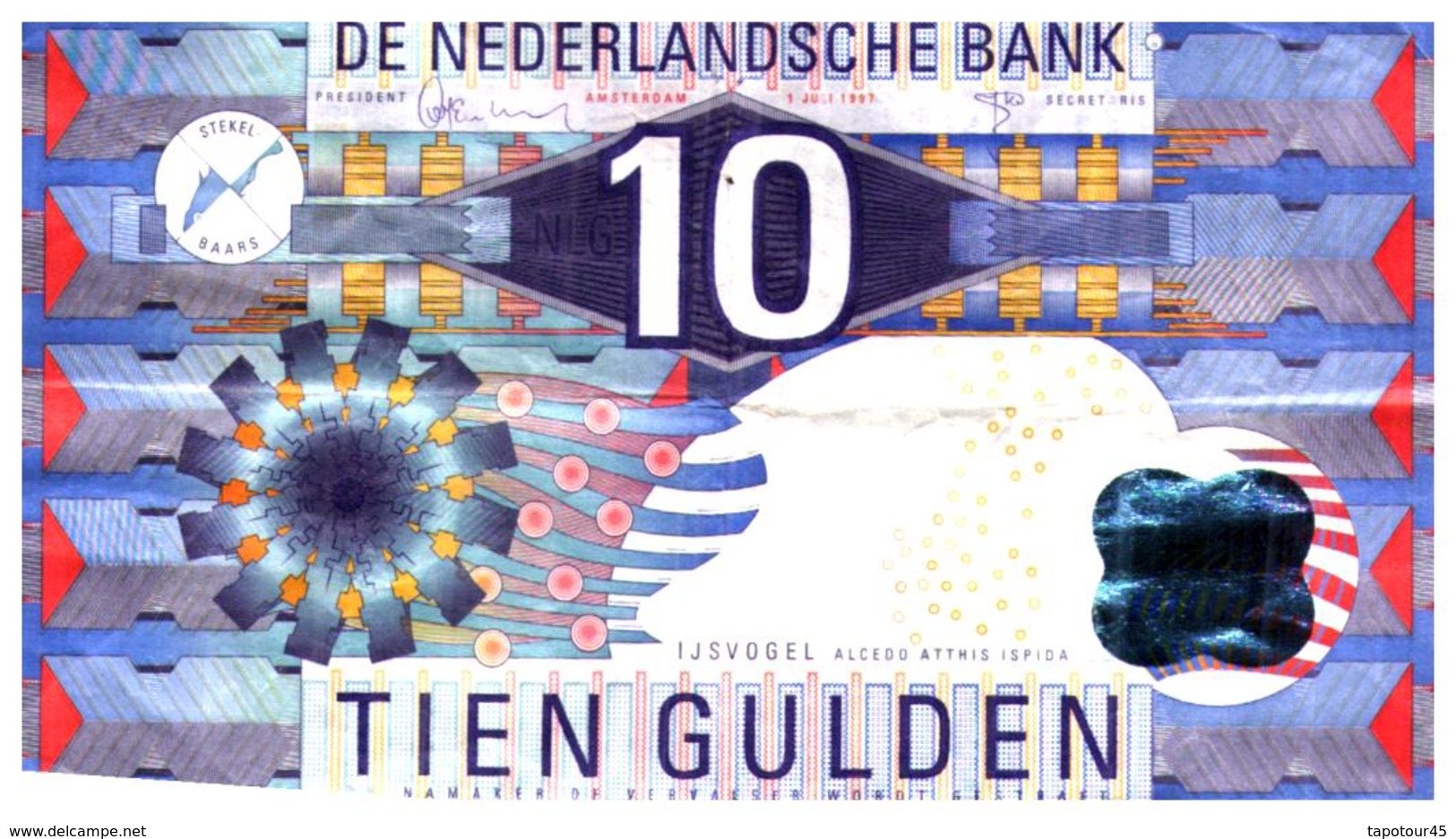 Billets > Royaume Des Pays-Bas > De Nederlandsche Bank > 10 Gulden 1997 - 10 Gulden