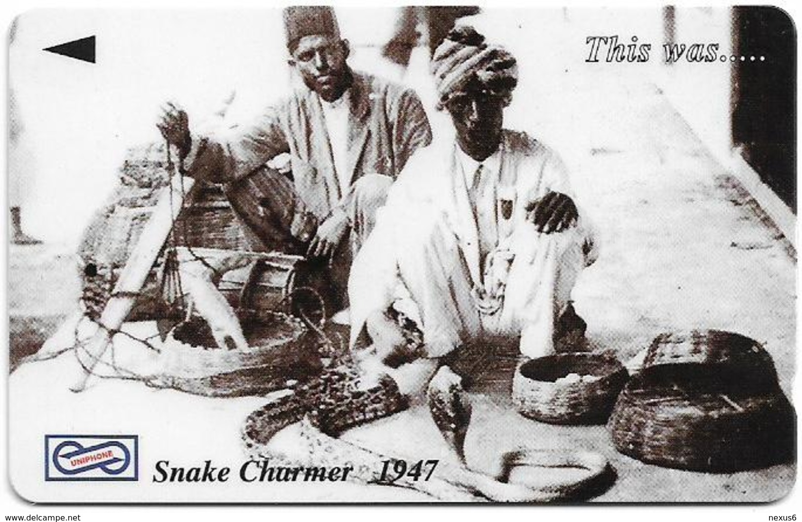 Malaysia (Uniphonekad) - Snake Charmer, This Was.., 35USBB, 1995, Used - Malaysia