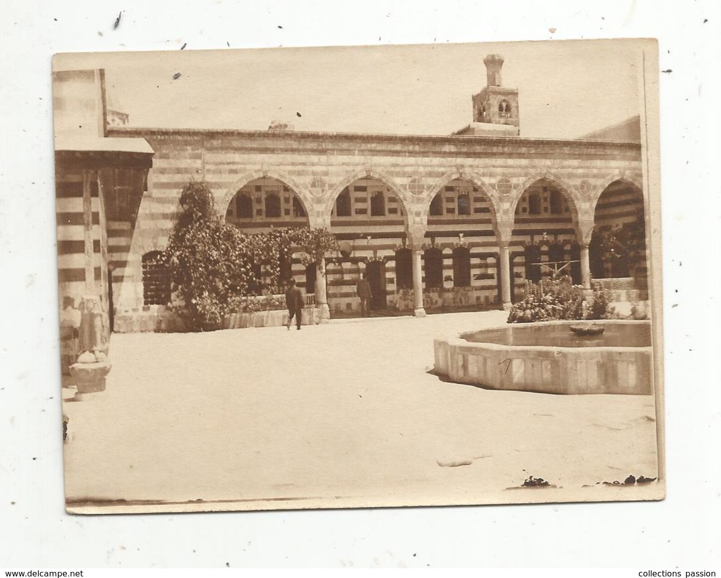 Photographie , 115 X 90 Mm , SYRIE , DAMAS ,  Palais AZEM , 2 Scans - Lieux