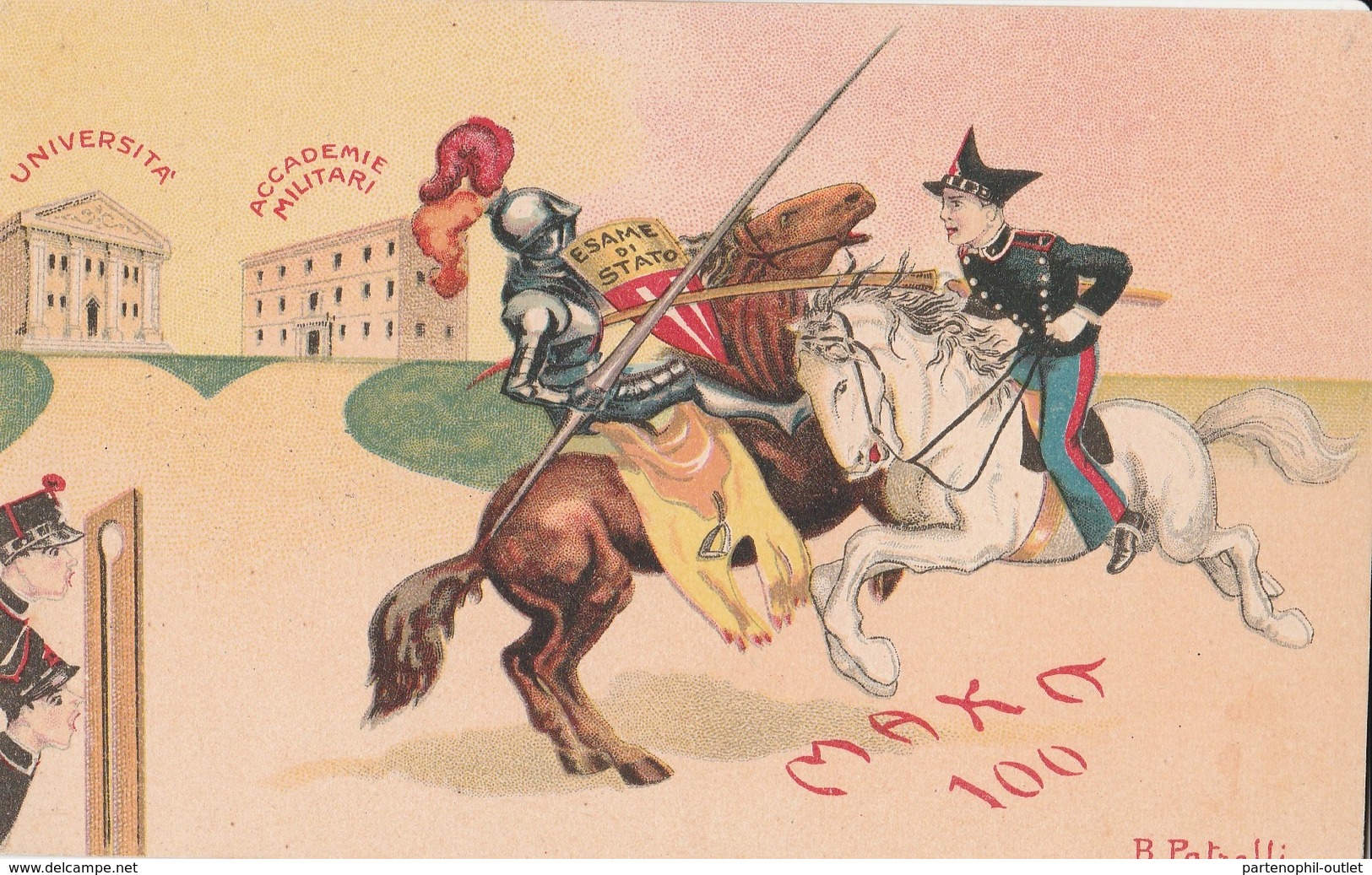 Cartolina - Postcard /  Non  Viaggiata - Unsent /  Collegio Militare Di Napoli - Mak P. 100 Corso 1926 - Regimenten