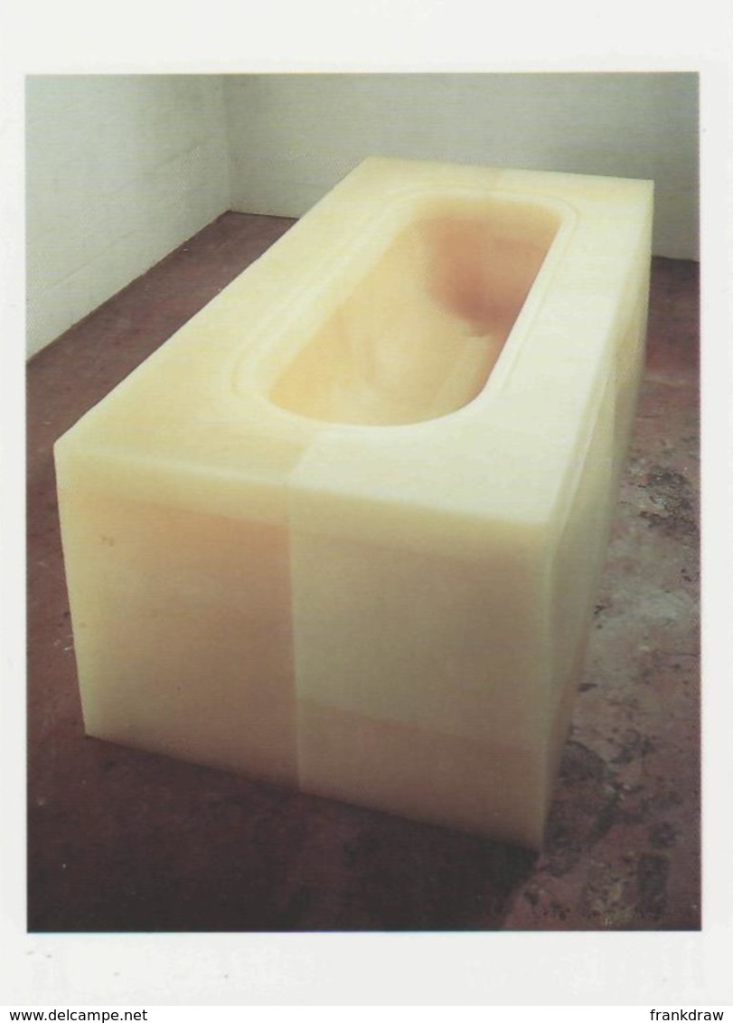 Postcard - Art - Rachel Whiteread (b.1963) - Yellow Bath - Card No. MU 2305 - Sculptures