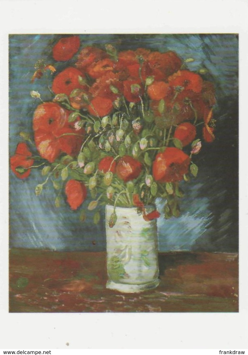 Postcard - Art - Vincent Van Gogh (1853-1890) - Poppies 1886-7 - Card No. MU 2261 - Paintings