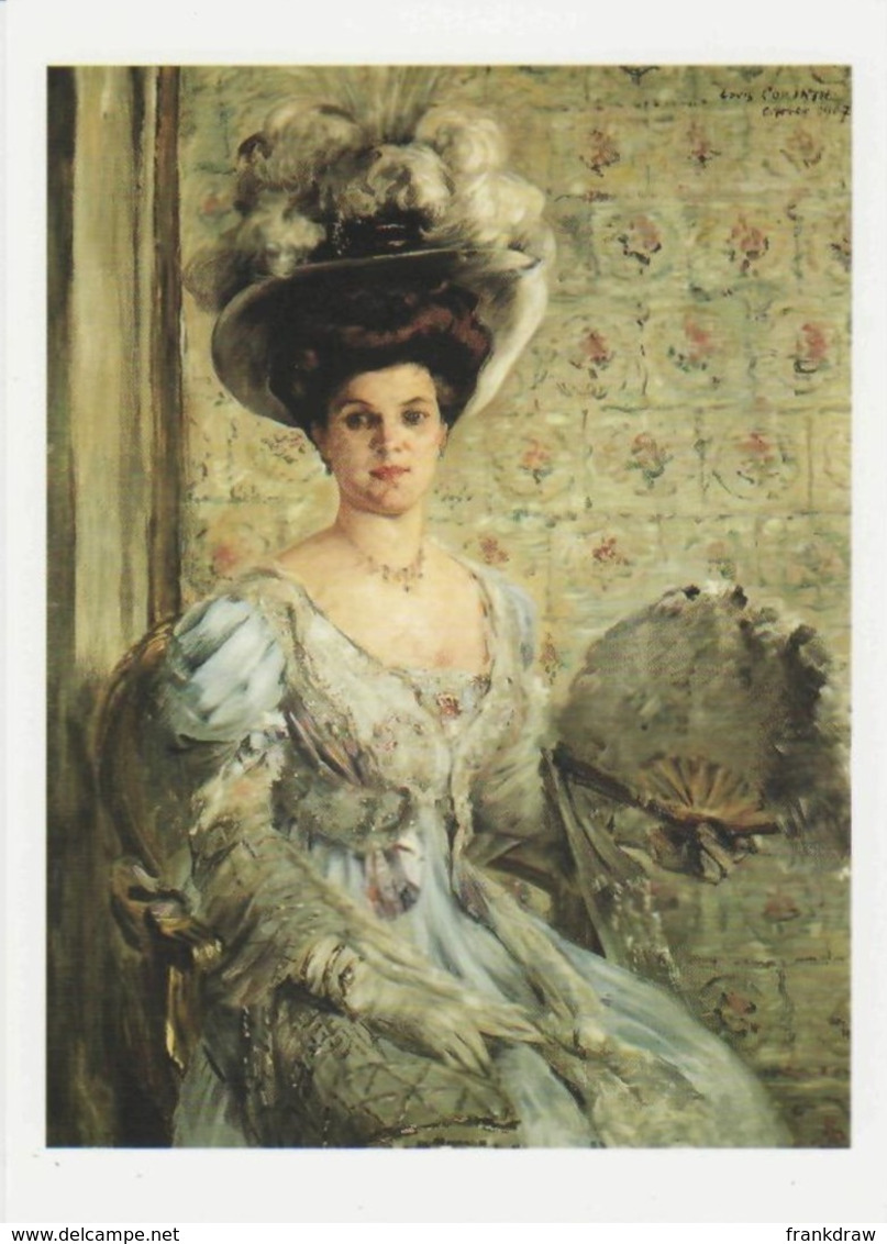 Postcard - Art - Lovis Corinth (1858-1925) - Portrait Of Eleonore Von Wilke 1907 - Card No. MU 2498 - Paintings