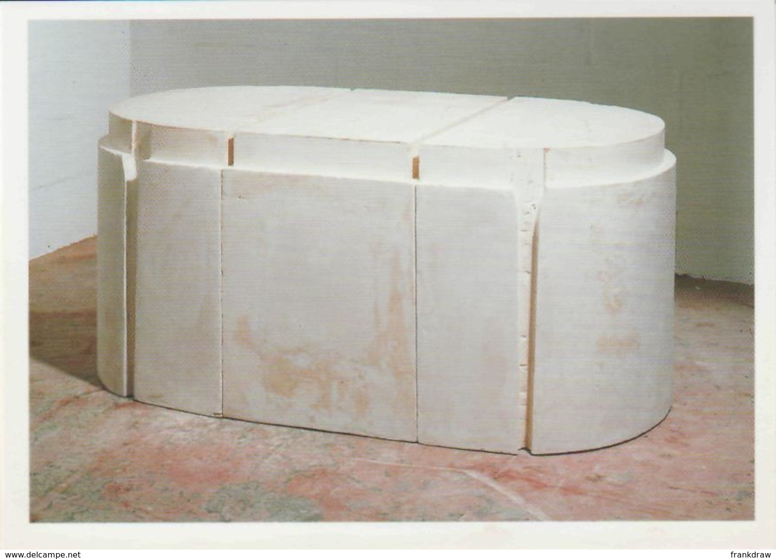 Postcard - Art - Rachel Whiteread (b.1963) - Plaster Table - Card No. MU 2633 - Sculptures