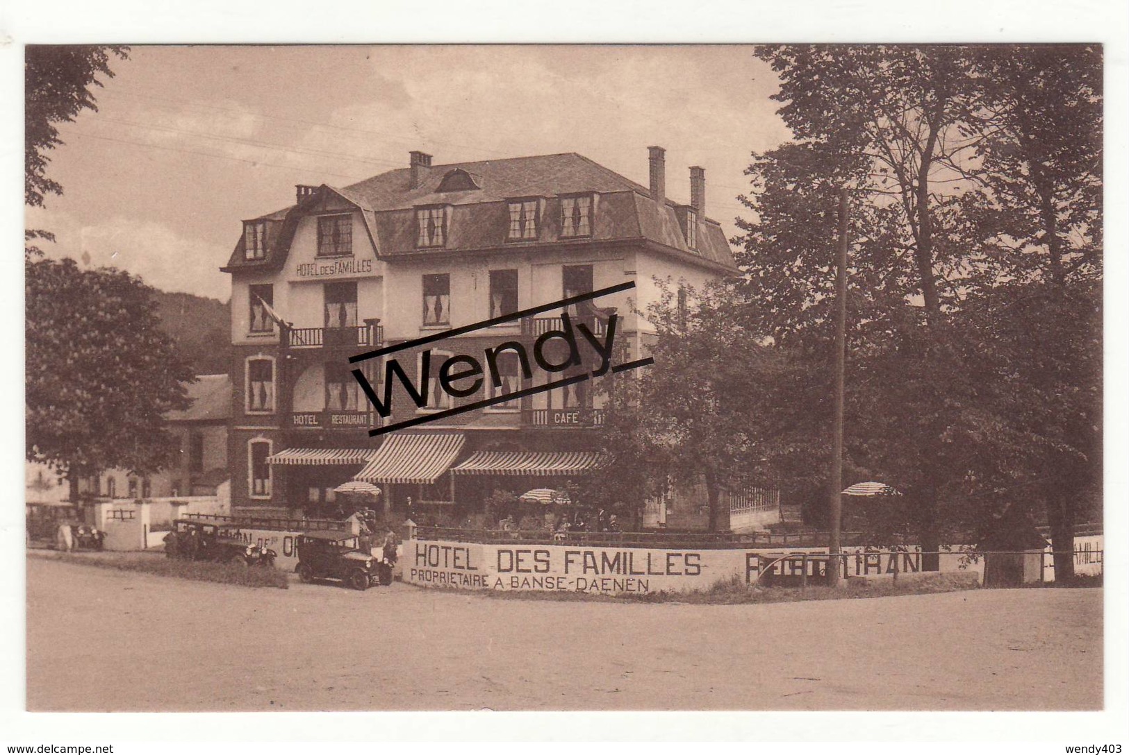 Godinne (Chemin De L'église Et Hotel) 2 Cartes - Yvoir