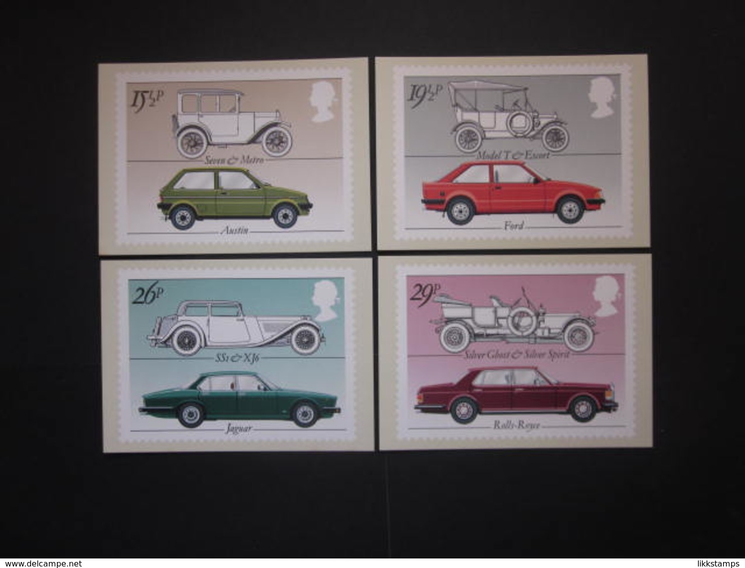 1982 THE BRITISH MOTOR INDUSTRY P.H.Q. CARDS UNUSED, ISSUE No. 63 #00430 - PHQ Cards