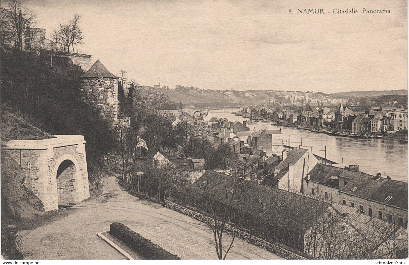 CPA AK Namur Namür Nameur Citadelle Panorama Meuse Maas Route Merveilleuse Notre Dame A Grognon La Plante Jambes Belgien - Namur