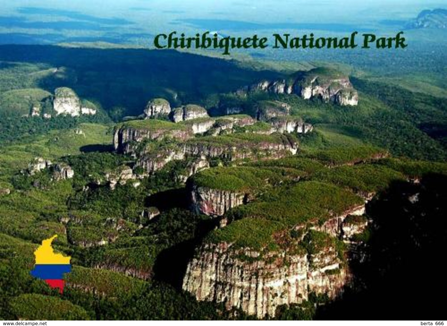 Colombia Chiribiquete National Park UNESCO New Postcard Kolumbien AK - Kolumbien