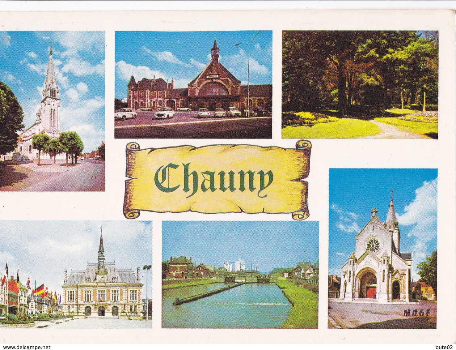 chauny   14 cartes   aisne