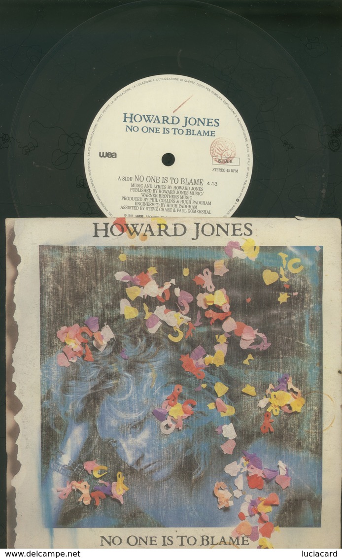 HOWARD JONES -NO ONE IS TO BLAME -DISCO VINILE 1986 - Altri - Inglese