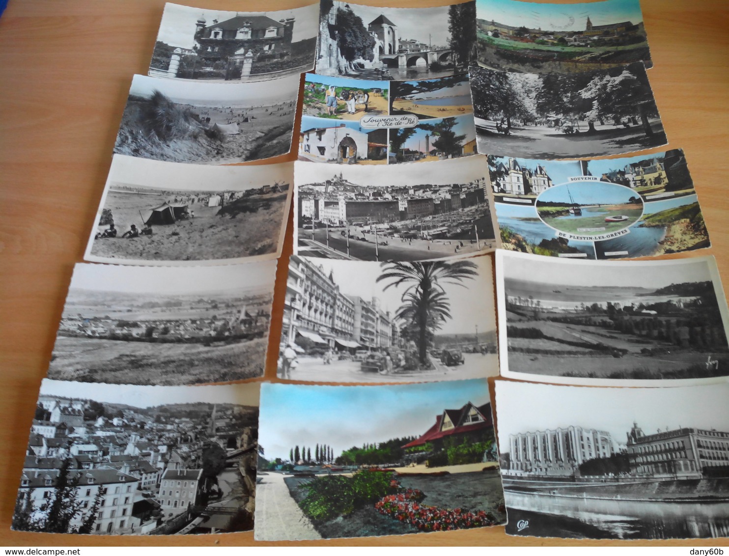 CPSM.PETIT FORMAT . 14 X 9 . UN LOT DE 330 CARTES . 98% FRANCE - 100 - 499 Postcards