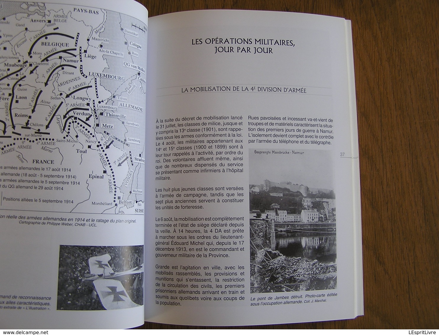 NAMUR Face aux Grosses Bertha Août 1914 Régionalisme Guerre 14 18 Siège Position Fortifiée Forts Invasion Allemande Pont