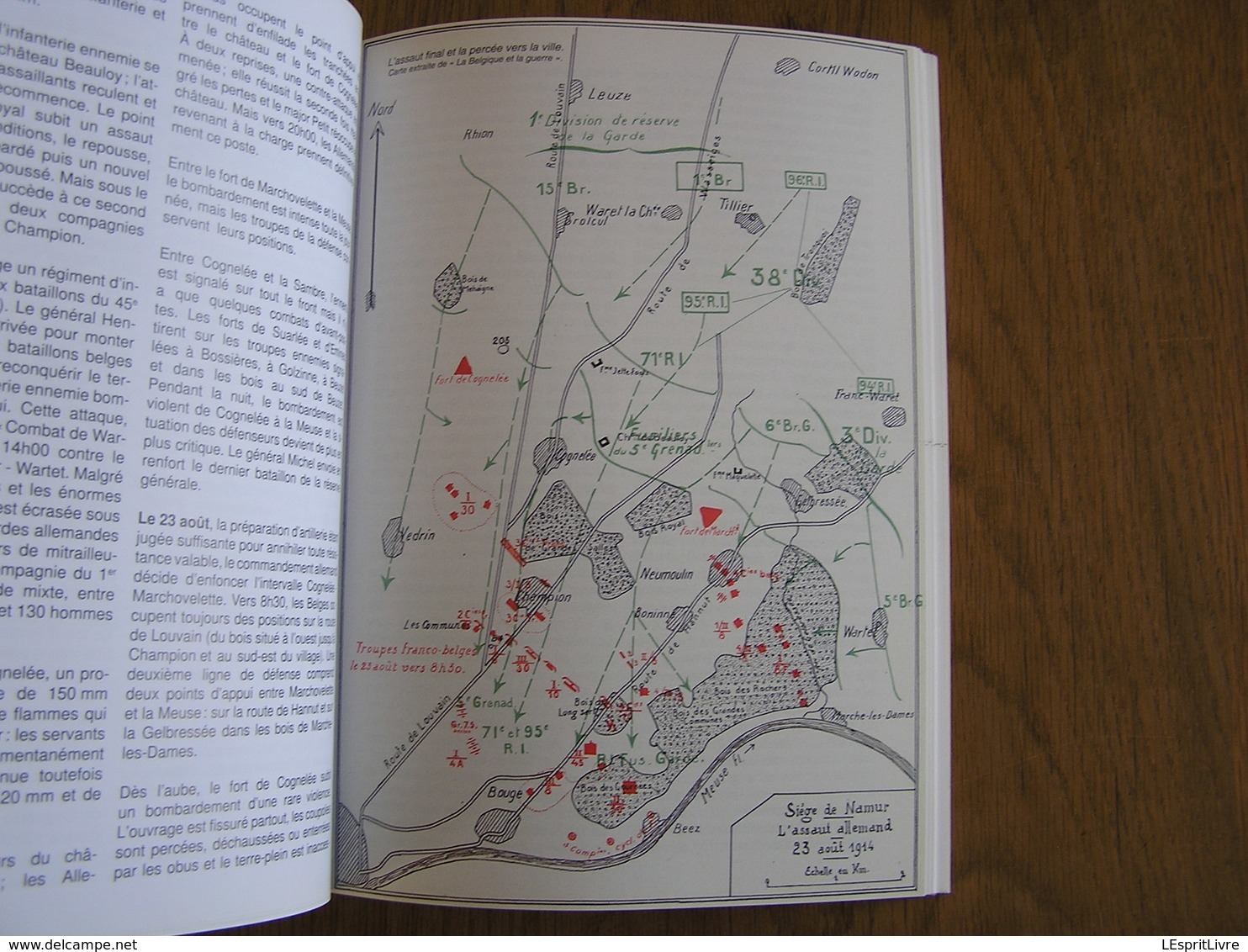 NAMUR Face aux Grosses Bertha Août 1914 Régionalisme Guerre 14 18 Siège Position Fortifiée Forts Invasion Allemande Pont