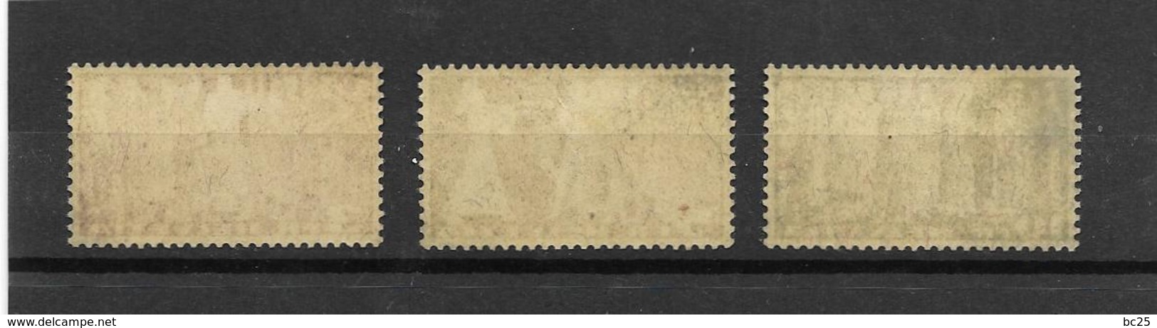 SUISSE - 3 TRES BEAUX TIMBRES NEUFS * * N° 313 -314 -315 VOIR B OU C - DE1935 - FAIT SCAN DU VERSO - Nuovi