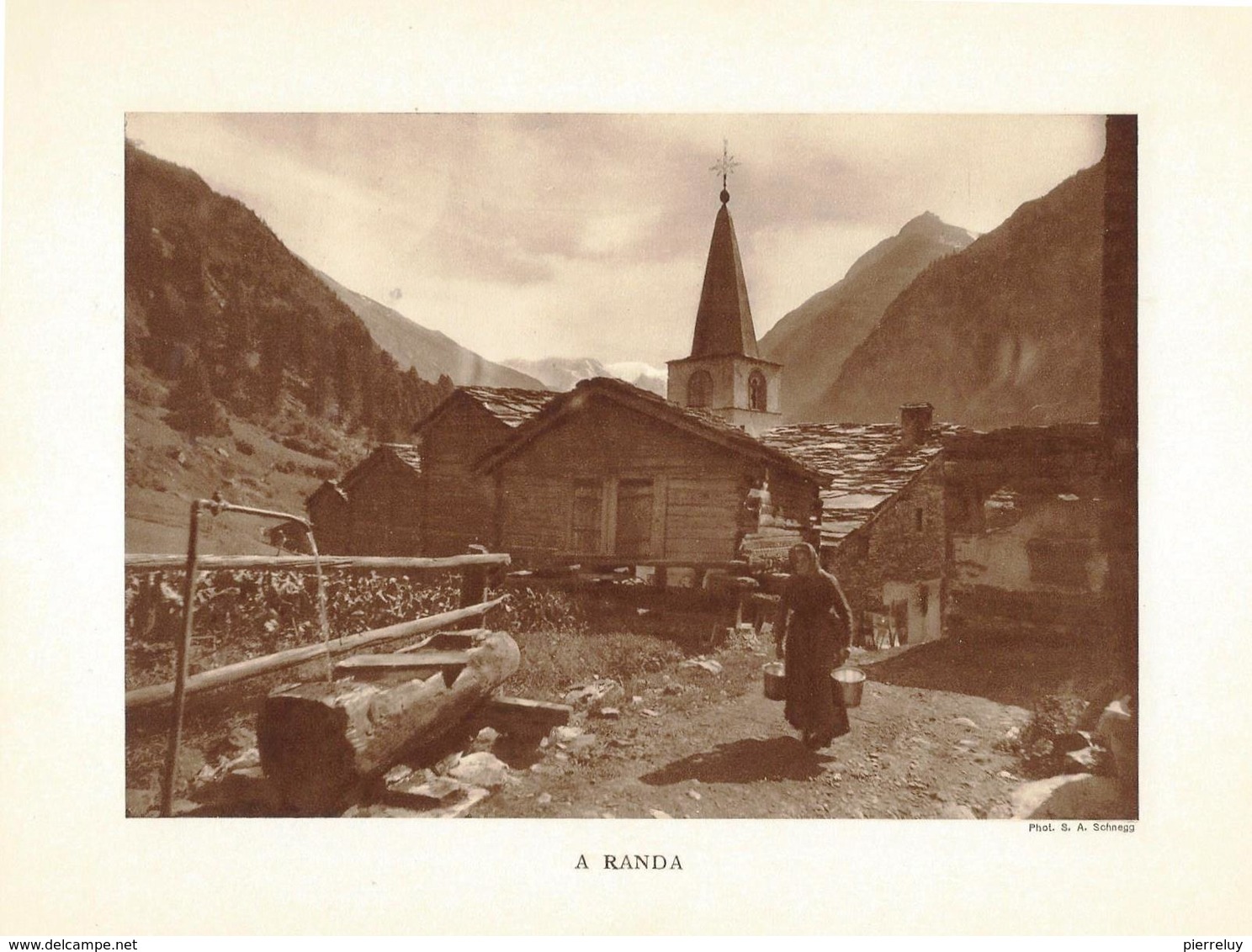 De Viège à Zermatt - Randa - Balfrin - Stalden - Saint-Nicolas - Pont Kinn - Randa