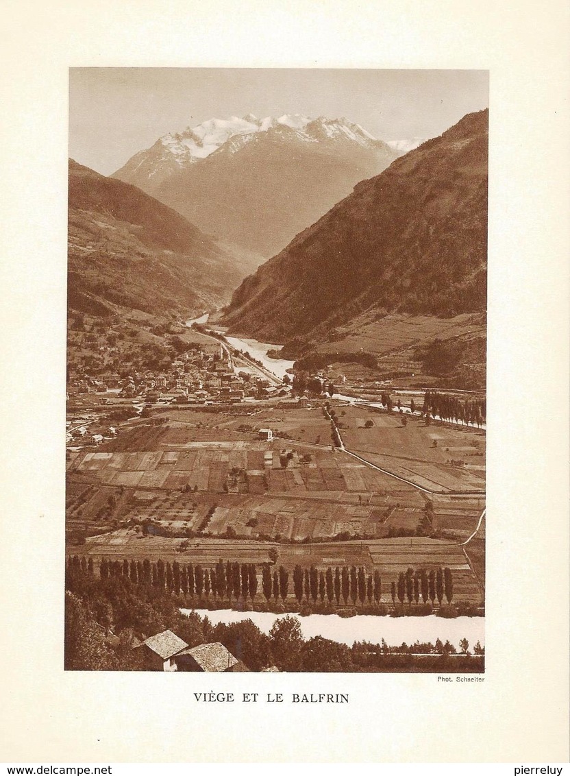 De Viège à Zermatt - Randa - Balfrin - Stalden - Saint-Nicolas - Pont Kinn