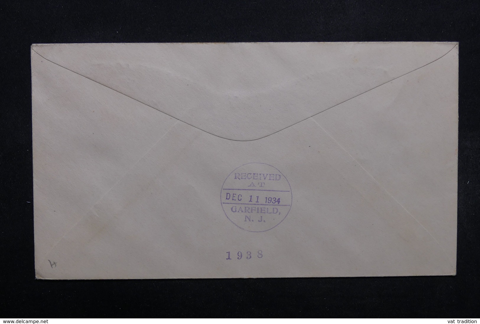 ETATS UNIS - Enveloppe 1 Er Vol Burlington / Garfield En 1934, Affranchissement Plaisant - L 32492 - 1c. 1918-1940 Lettres