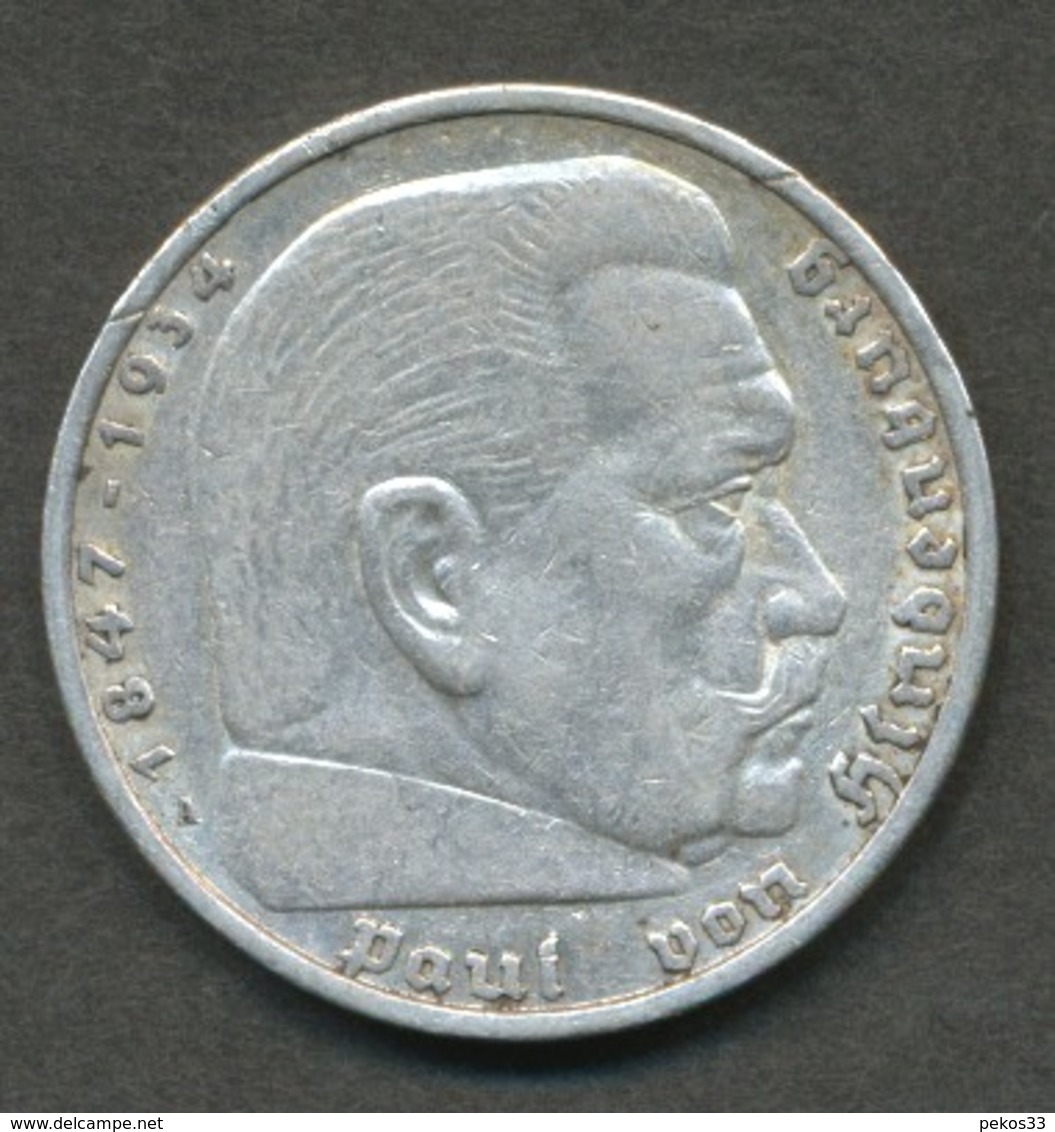 5 Deutsche Mark D 1936 Bundesrepublik Deutschland - 5 Reichsmark