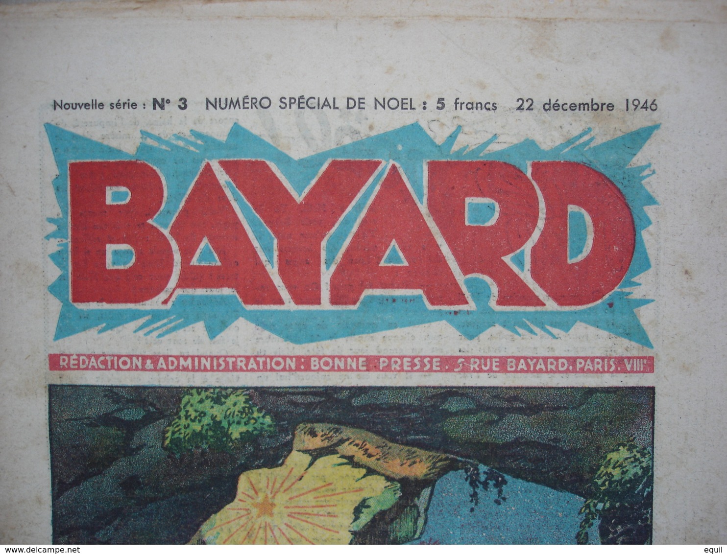 Journal De BAYARD Rare Reliure De 33 Journaux Première édition Après Guerre Du Numéro 1 Au Numéro 33 - Du 8 Décembre1946 - Wholesale, Bulk Lots