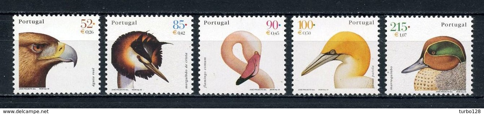 PORTUGAL 2000  N° 2400/2404 ** Neufs  MNH Superbes C 9 &euro;  Faune Oiseaux Aigle Flamant Birds Fauna Animaux - Neufs