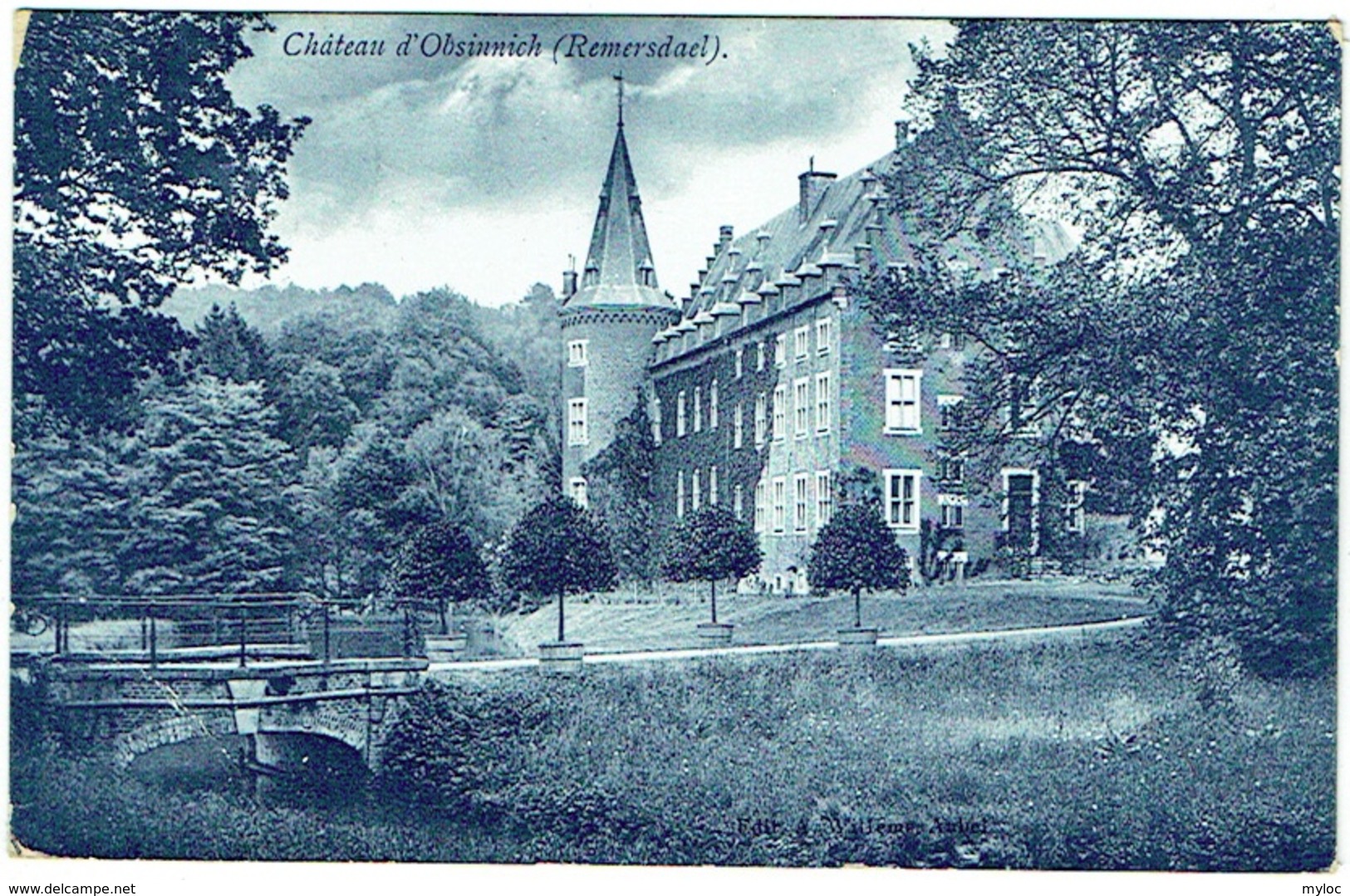 Château D'Obsinnich. (Remersdael). - Voeren