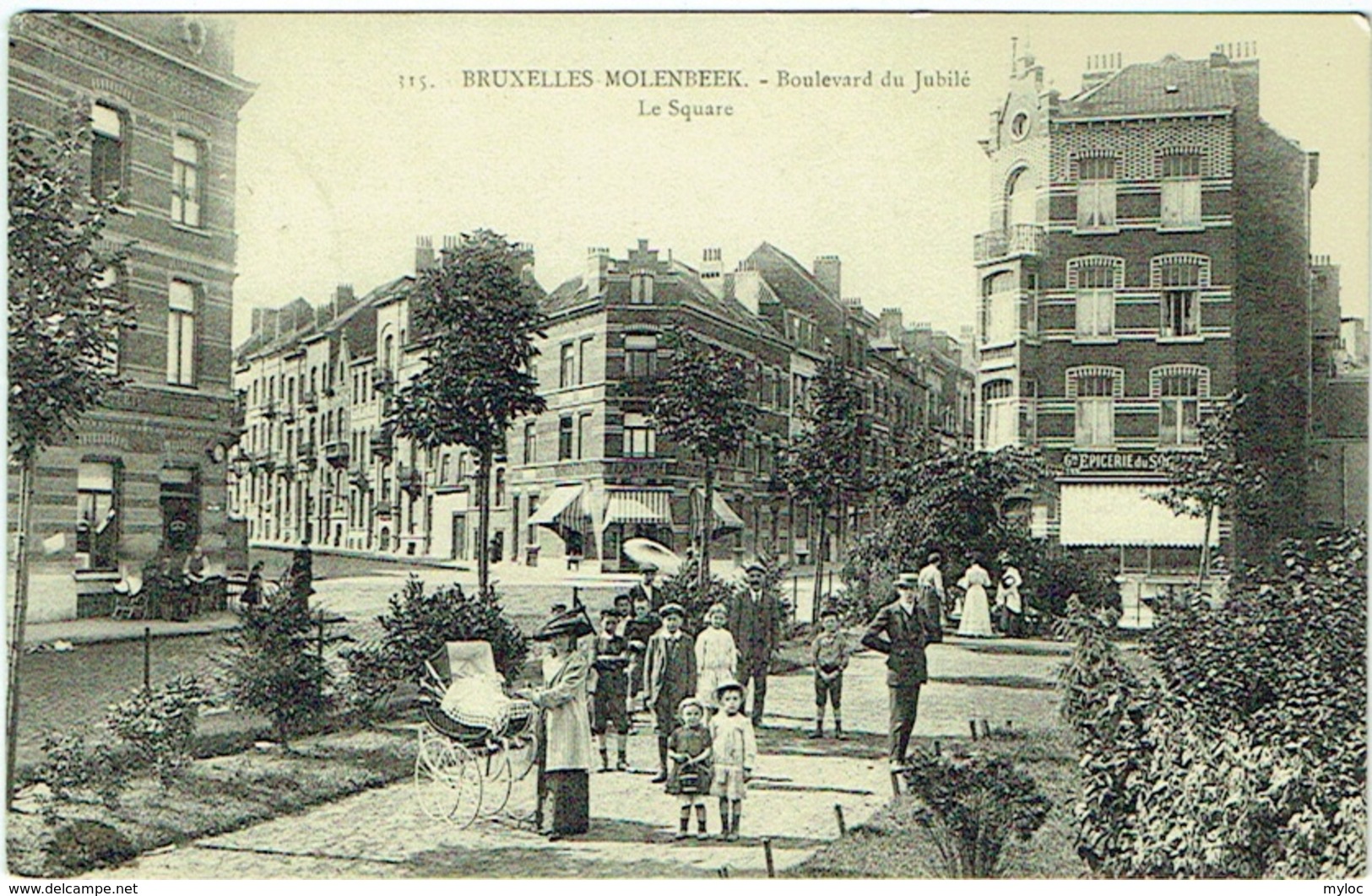 Bruxelles-Molenbeek. Boulevard Du Jubilé. Le Square. - Molenbeek-St-Jean - St-Jans-Molenbeek