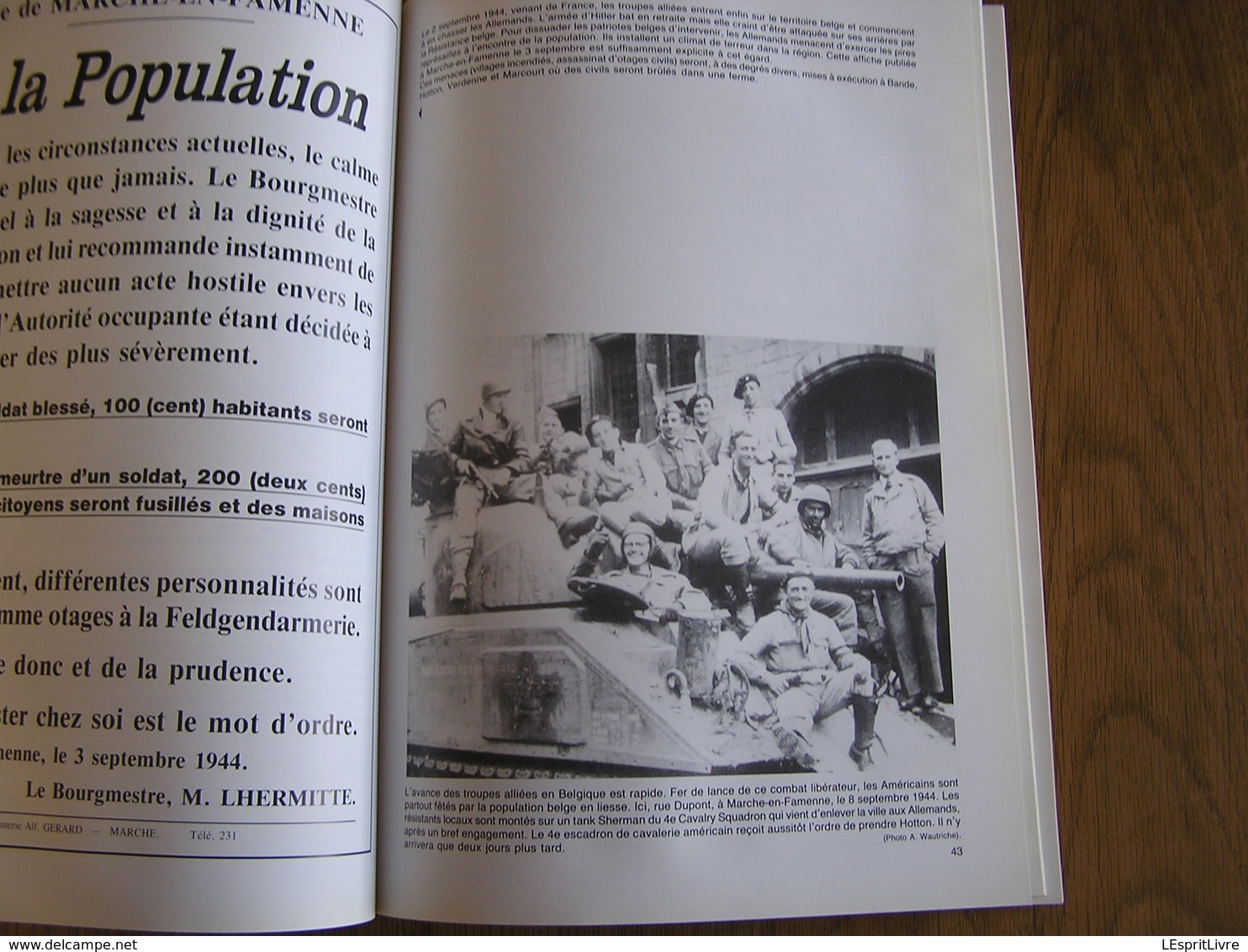 HOTTON 1939 1945 La Guerre au Village 40 45 Bataille Ardennes Invasion Allemande Occupation Libération Retour Prisonnier