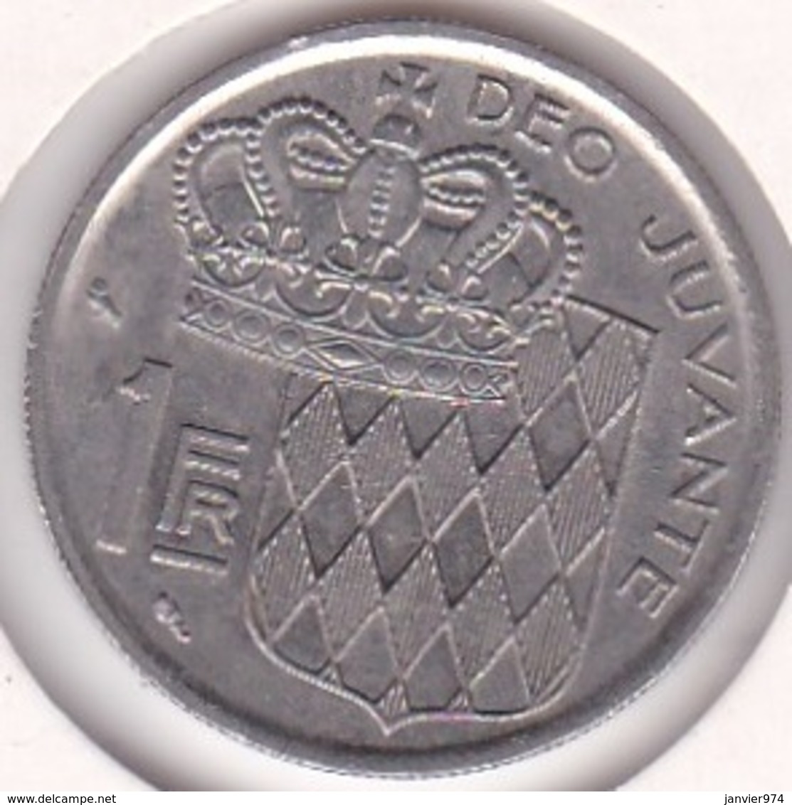MONACO. 1 FRANC 1968 RAINIER III - 1960-2001 Nouveaux Francs