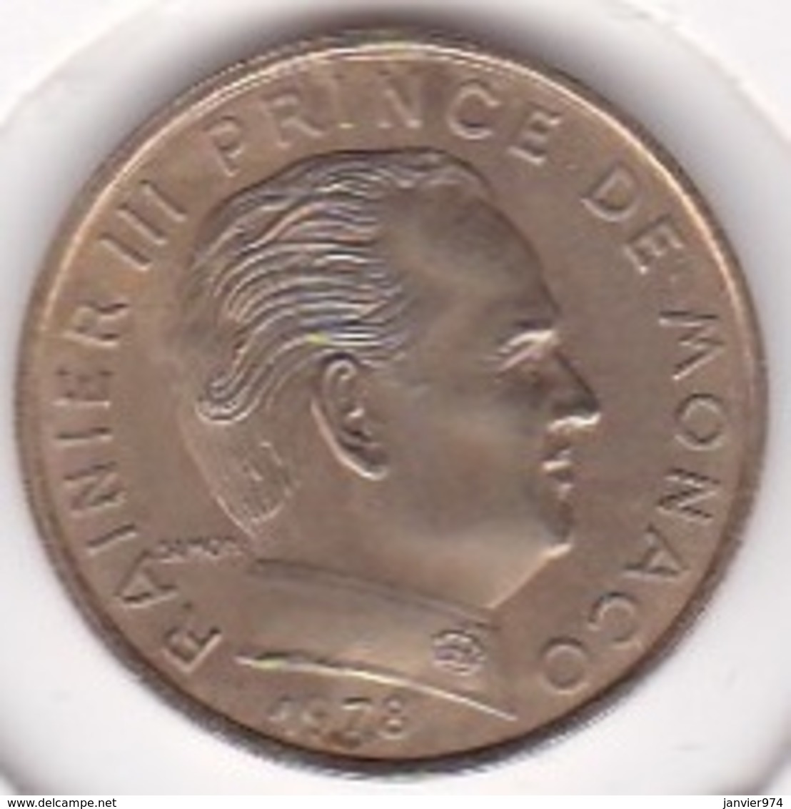 MONACO. 5 CENTIMES 1978 RAINIER III - 1960-2001 Nouveaux Francs