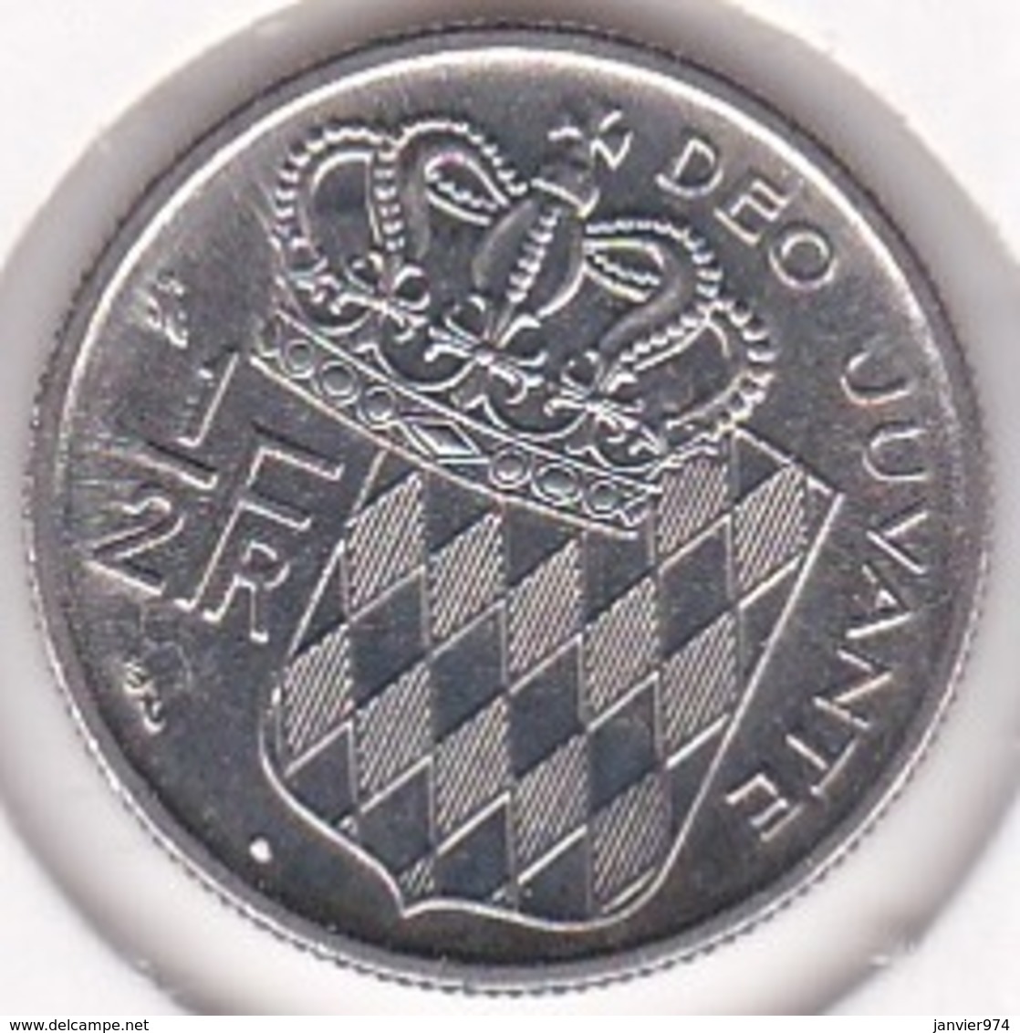 MONACO. 1/2 FRANC 1965 RAINIER III - 1960-2001 Francos Nuevos