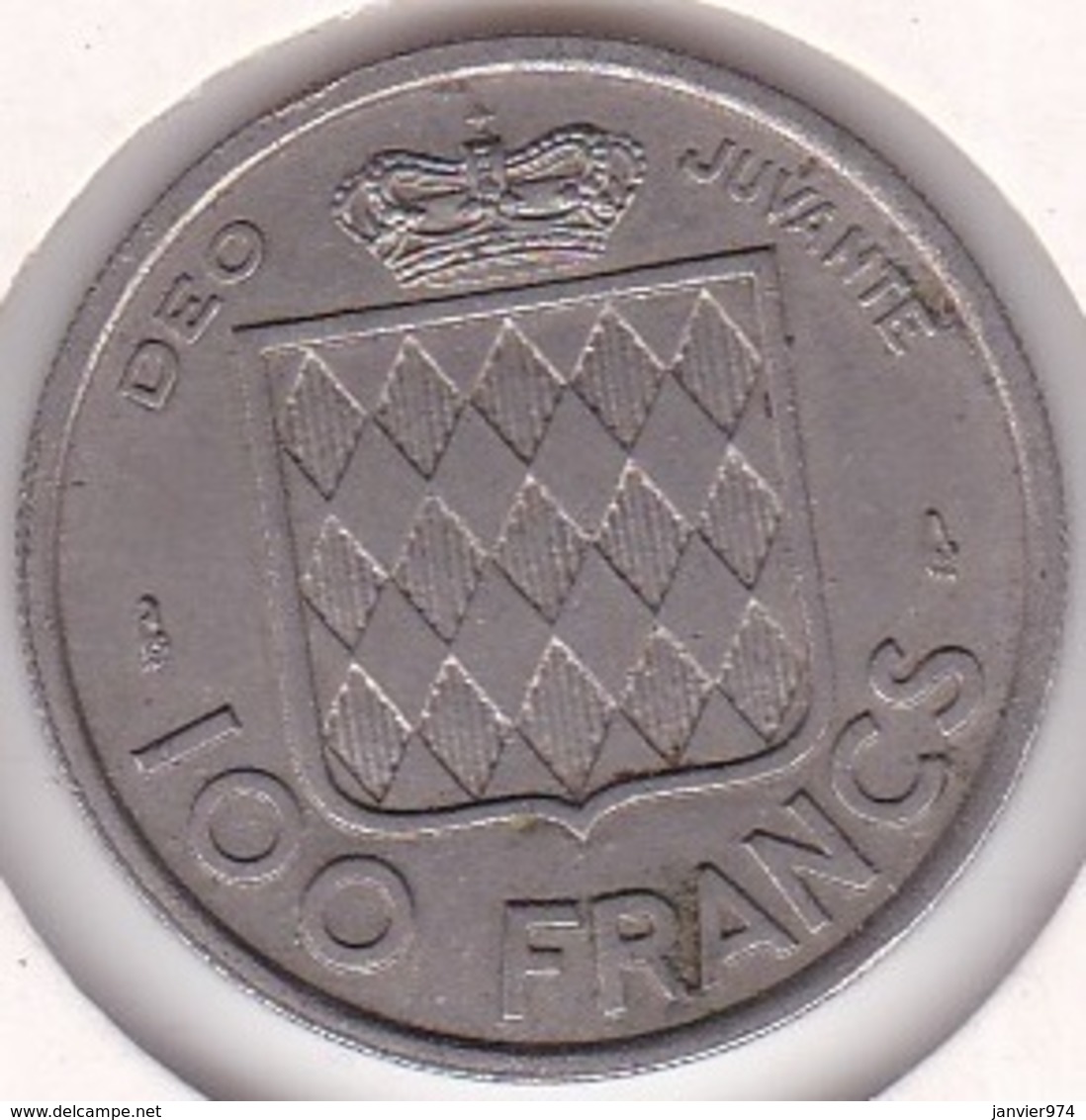 MONACO. 100 FRANCS 1956. RAINIER III - 1949-1956 Old Francs