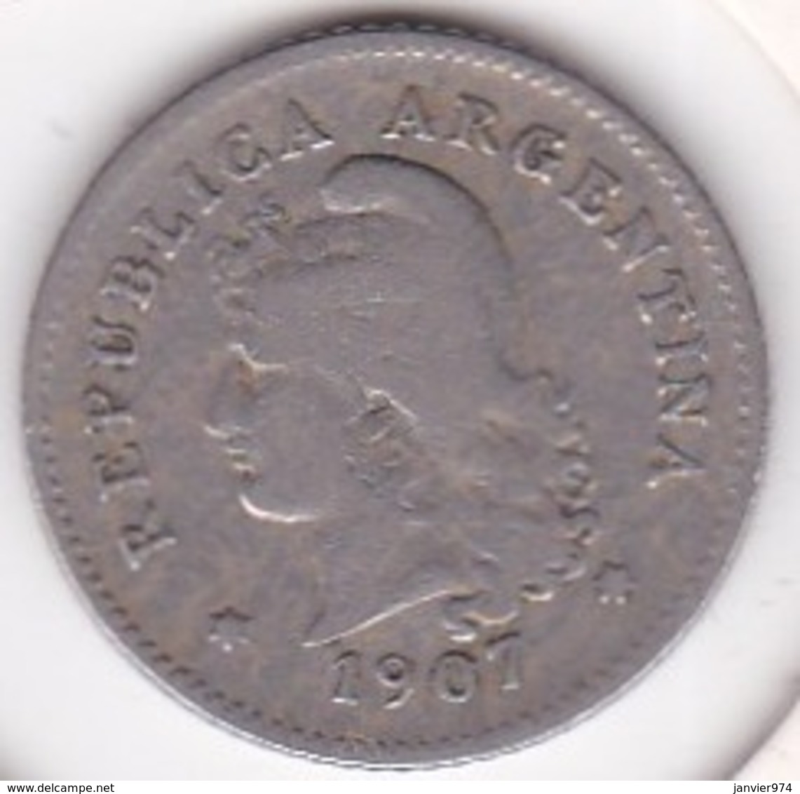 Argentine 10 Centavos 1907  KM# 35 - Argentine