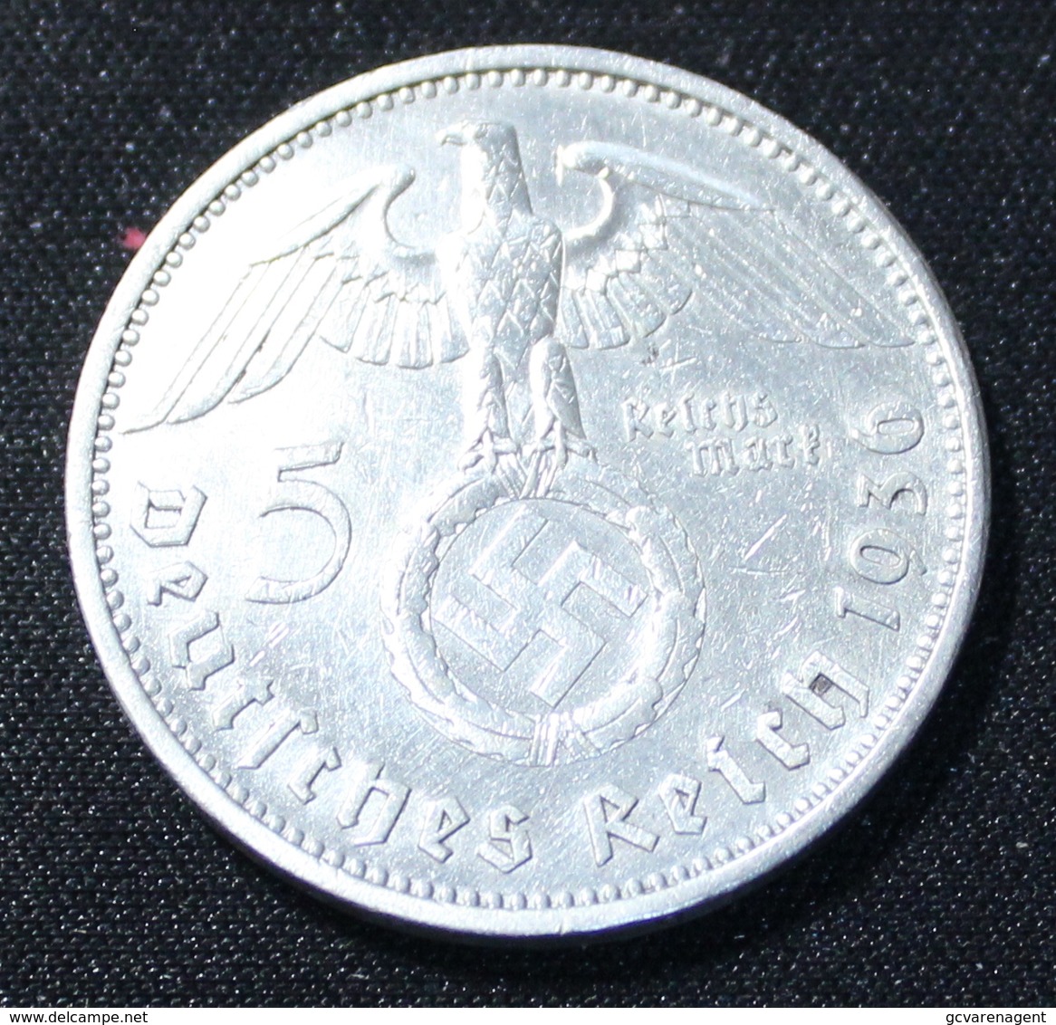 5 REICHSMARK   1934   SILVER  2 SCANS - 5 Reichsmark