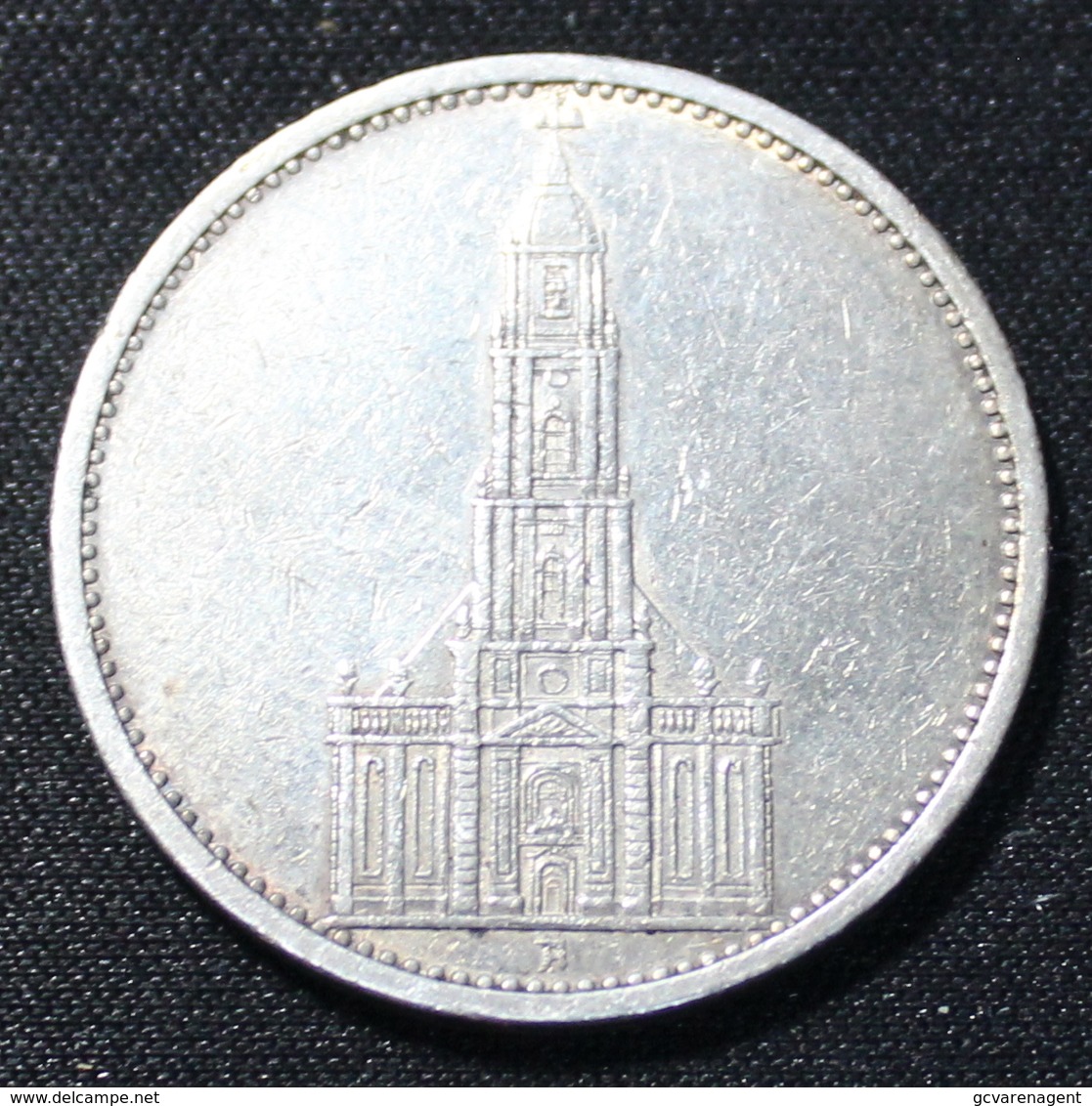 5 REICHSMARK   1934   SILVER  2 SCANS - 5 Reichsmark