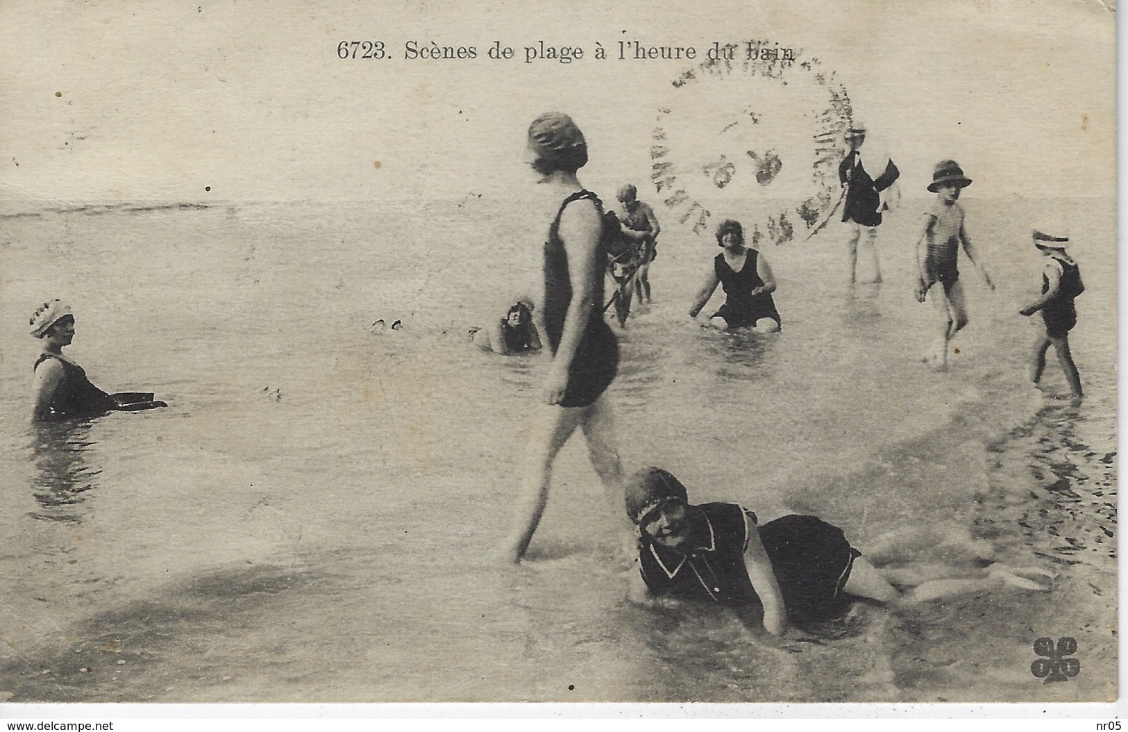 62 ( Pas De Calais ) - Scenes De PLAGE A L'heure Du Bain ( Posté De Merimont En 1926 ) - Autres & Non Classés