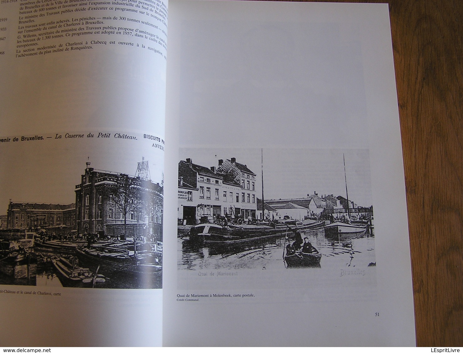 BRUXELLES UN CANAL DES USINES ET DES HOMMES Cahier de la Fonderie Régionalisme Industrie Usine Willebroek Anderlecht