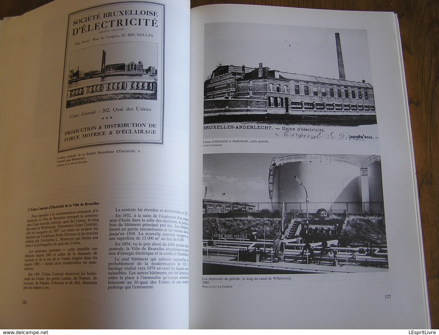 BRUXELLES UN CANAL DES USINES ET DES HOMMES Cahier de la Fonderie Régionalisme Industrie Usine Willebroek Anderlecht