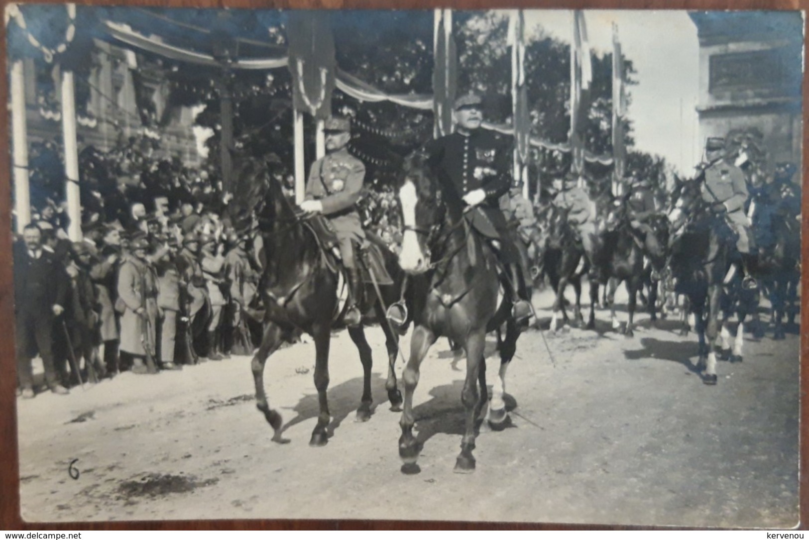 Lot De 8 Carte Photo PARIS Défilé 14 Juillet 1919 Fete De La Victoire Marechal FOCH Et JOFFRE  Militaria 14 18 - 5 - 99 Postcards