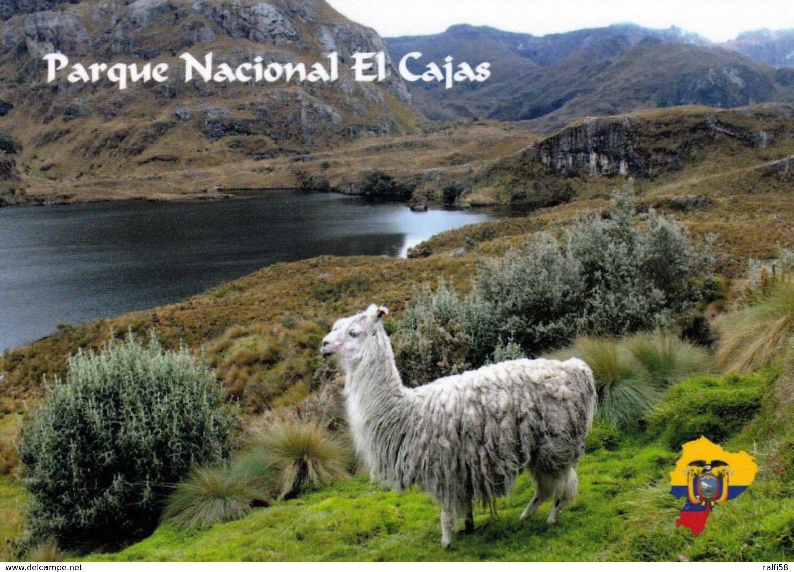 1 AK Ecuador * Der Nationalpark EL Cajas - Seit 1996 Ein Nationalpark * - Ecuador