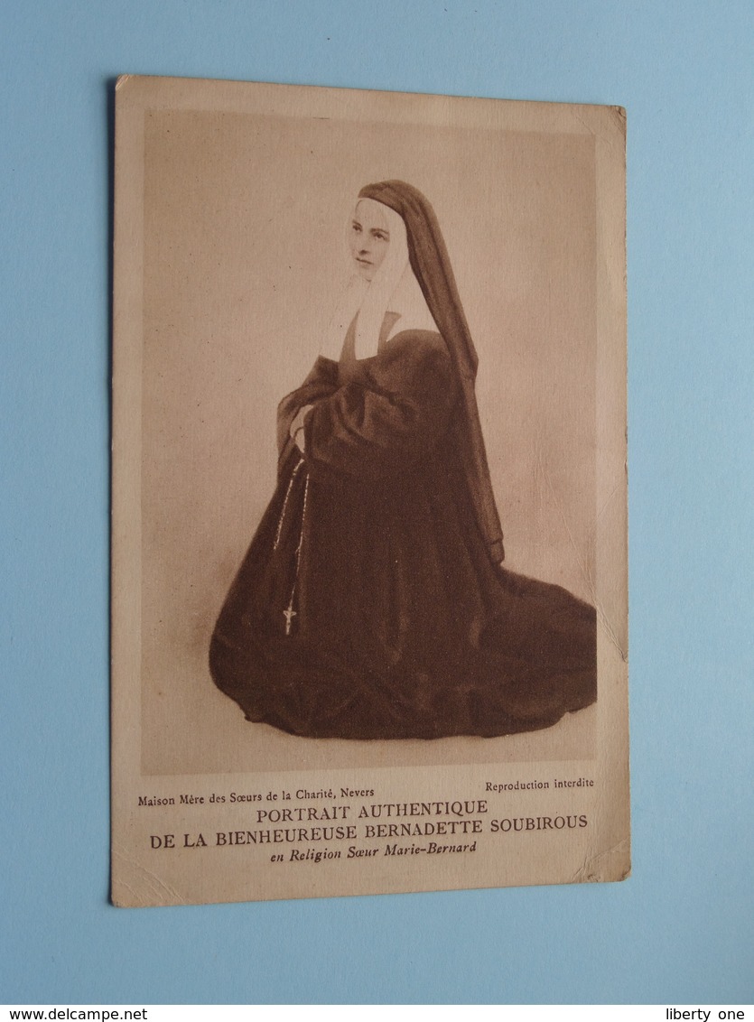 BERNADETTE SOUBIROUS Maison Mère Des Soeurs De La Charité, Nevers ( IUNG ) Anno 19?? ( Zie / Voir Photo ) ! - Saints