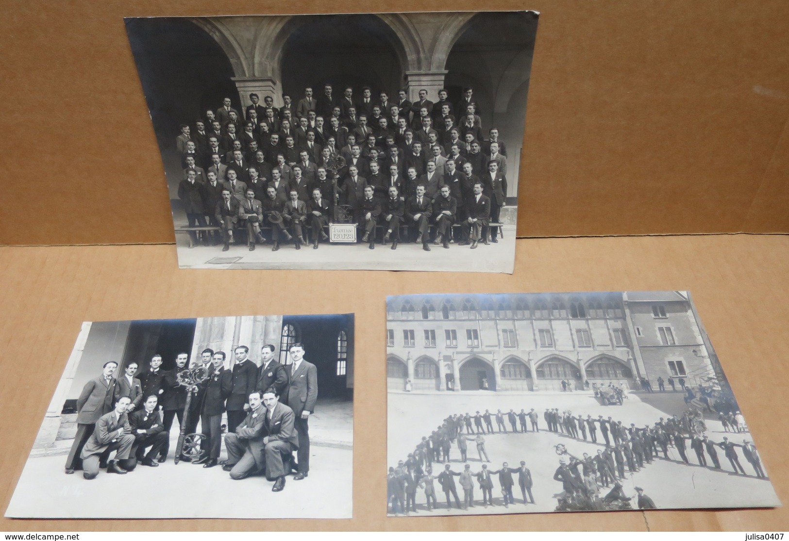 CLUNY (71) 3 Photographies  Ecole Des Arts Et Métiers Groupes Des Serruriers Beaux Plans - Cluny