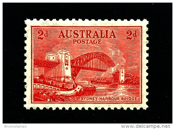 AUSTRALIA - 1932  2d  BRIDGE TYPO  MINT NH SG 144 - Ungebraucht